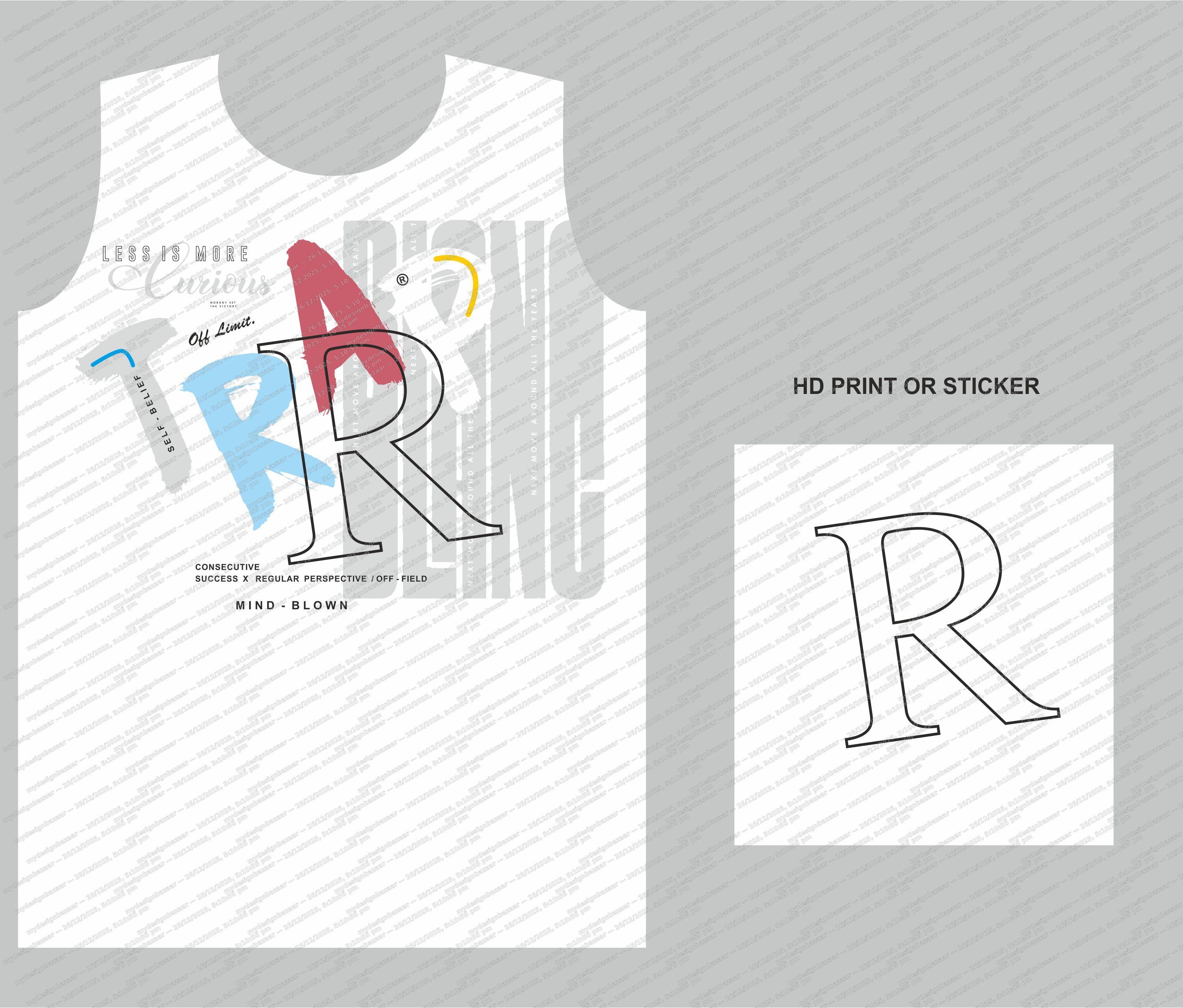 Men’s Graphic Printed T-Shirt – Clean, Contemporary Style - Image 2