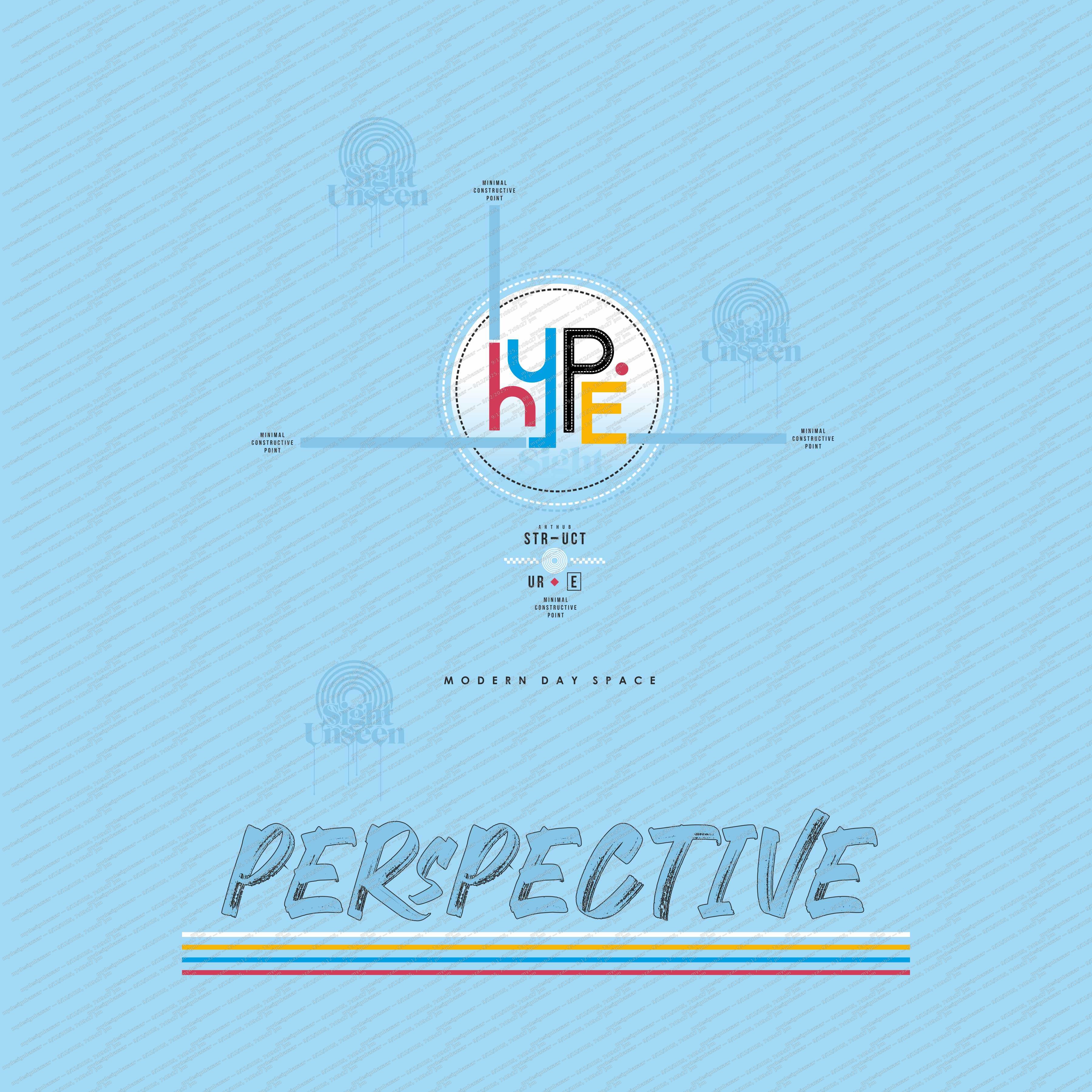 Men’s Perspective Graphic Printed T-Shirt - Image 3