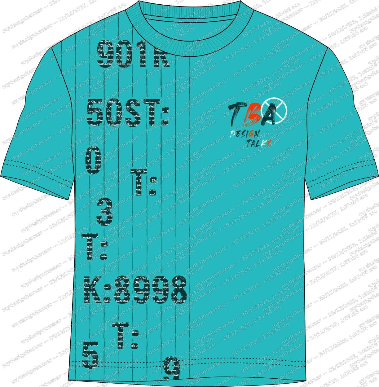 Boys Urban Typographic Placement Printed T-Shirt - Image 2
