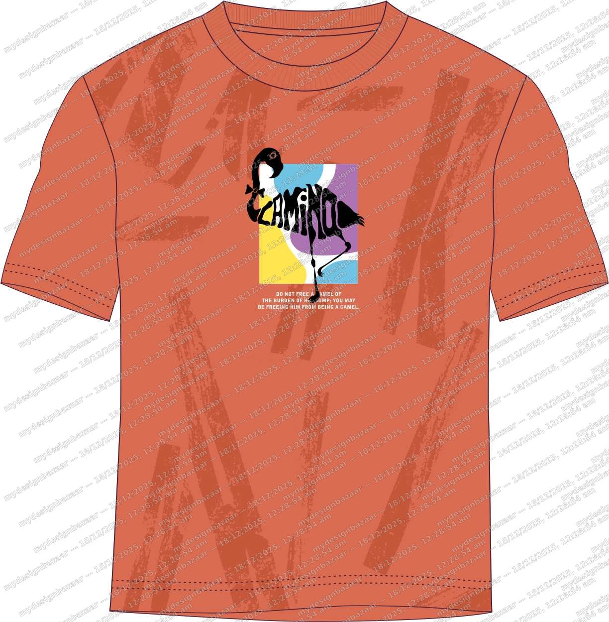 Men’s All-Over Printed Graphic T-Shirt | Trendy Casual Wea - Image 2