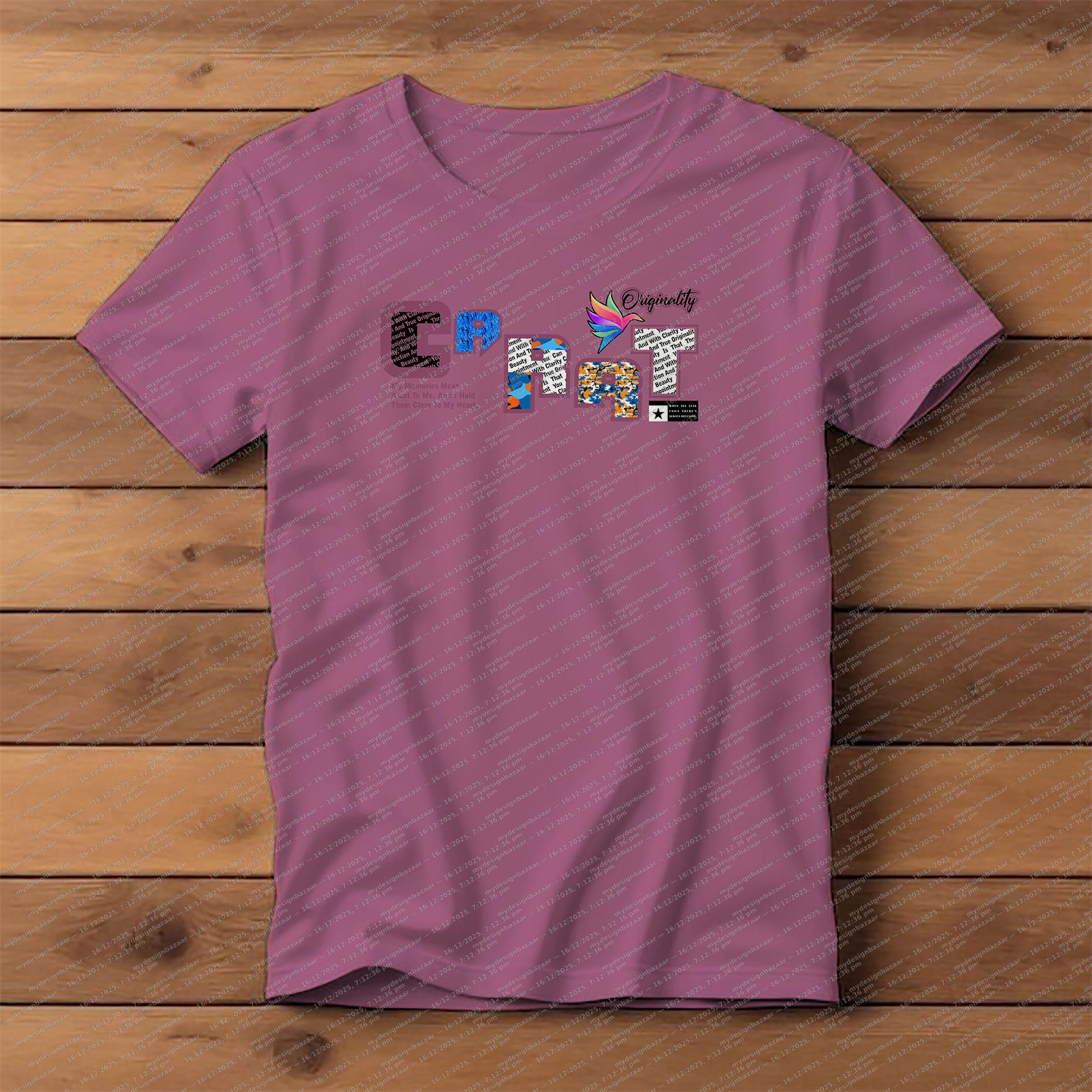Brighten up your casual wardrobe with this eye-catching men’s chest printed T-shirt - Image 1