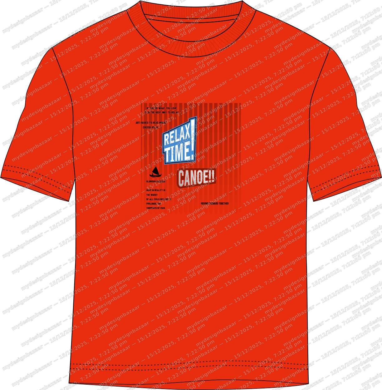 Men’s Chest Printed T-Shirt – Bold Graphic Statement - Image 2