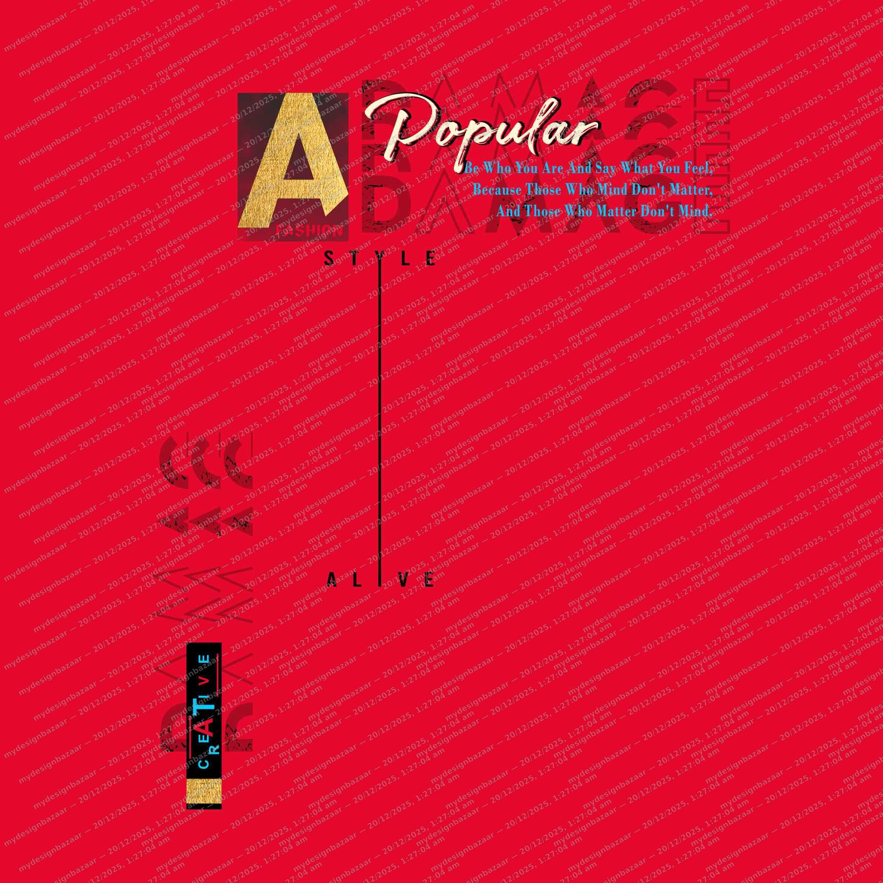 Boys Popular Typographic Placement Printed T-Shirt - Image 3