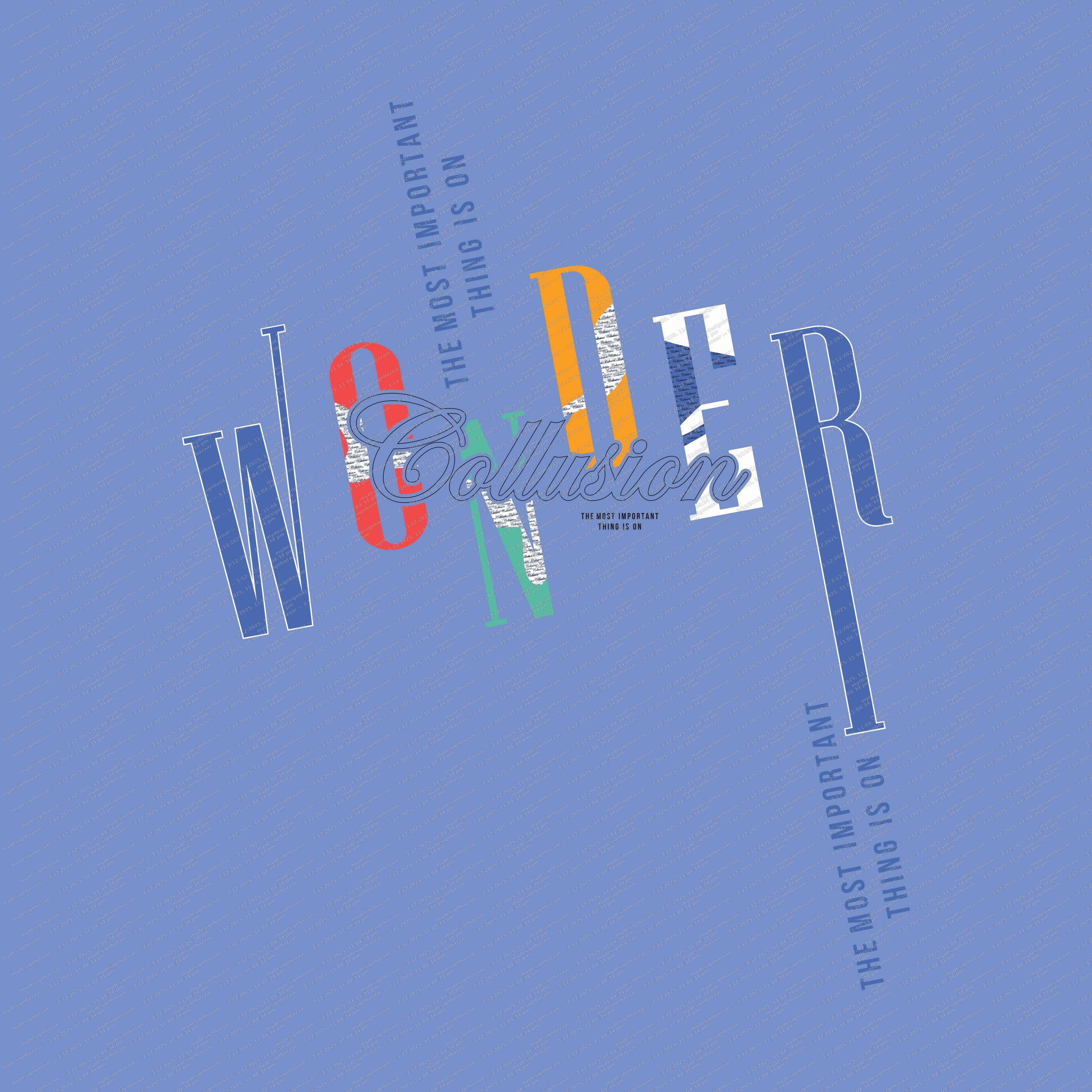 Men’s “COLLUSION” Striker Printed T-Shirt - Image 2
