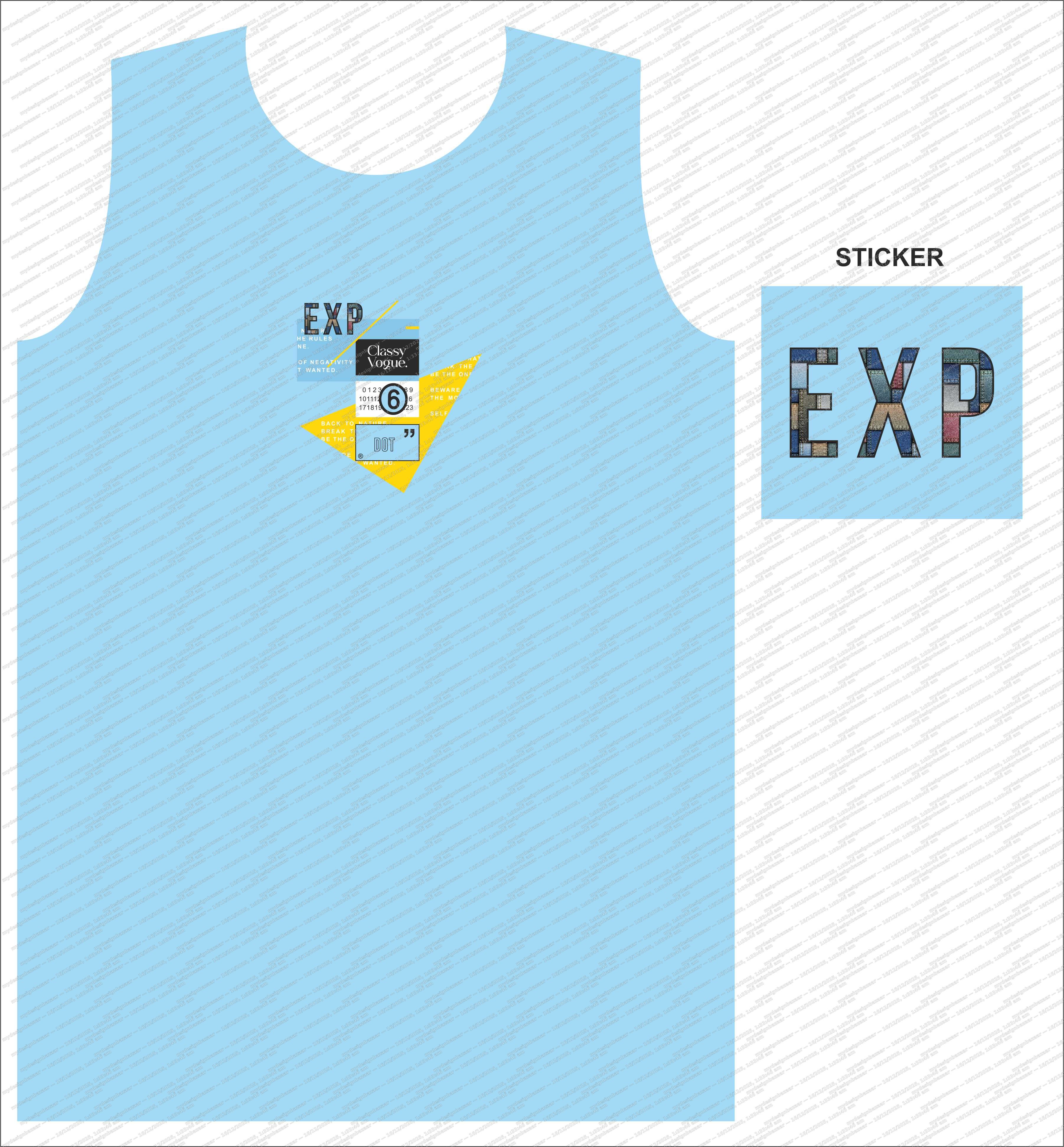 Add a modern edge to your casual collection with this Men’s Chest Printed T-Shirt with Stricker - Image 2