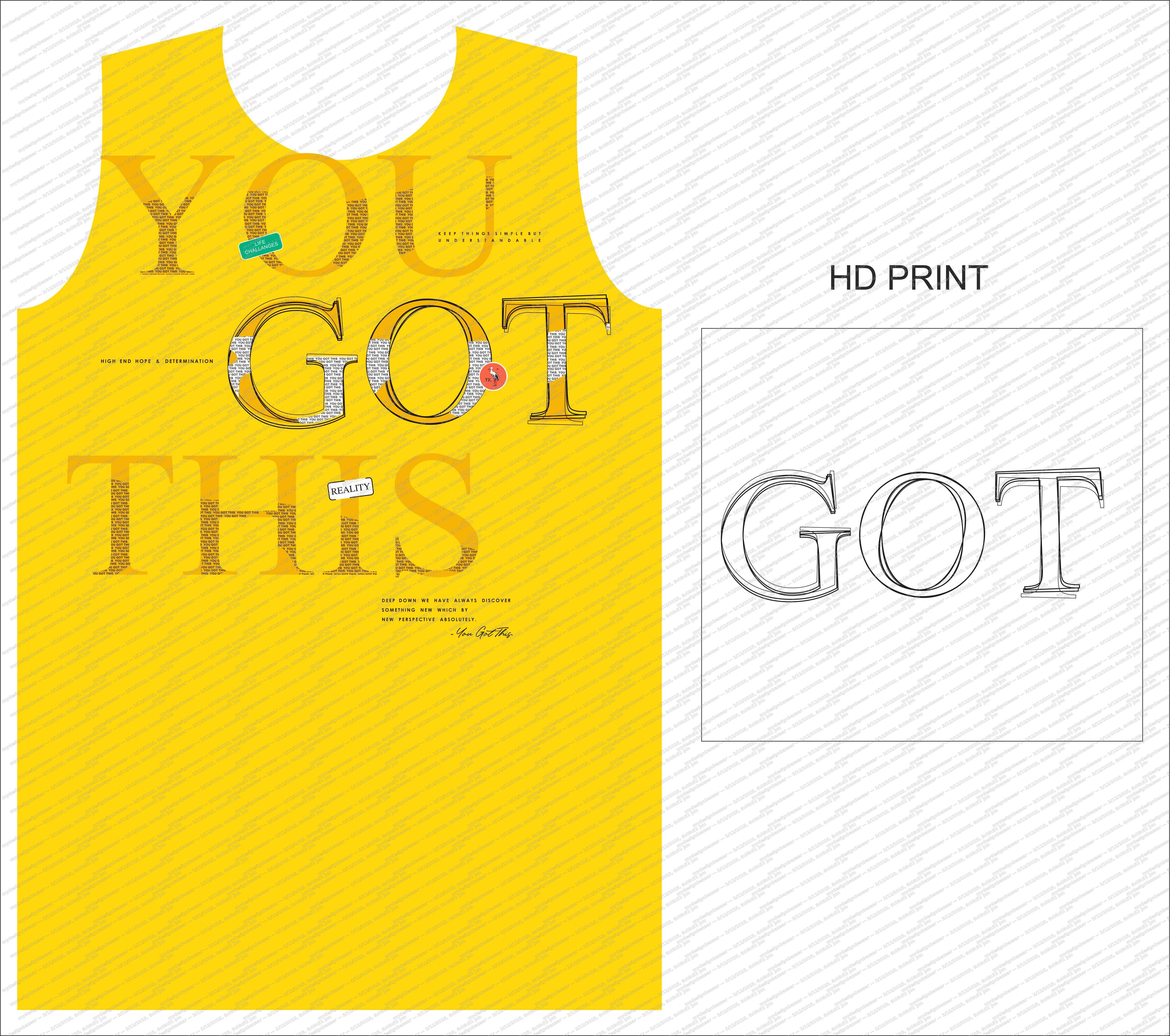 Men’s Motivational Printed T-Shirt – “YOU GOT THIS” - Image 2