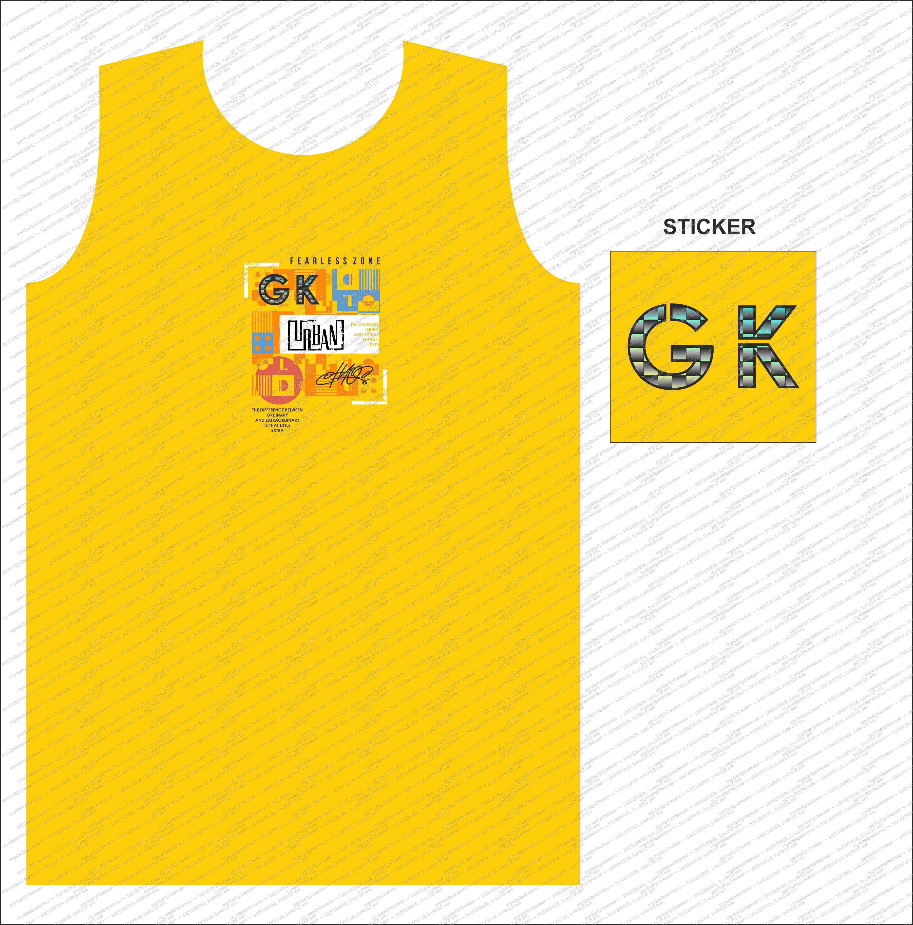 Brighten up your casual style with this Men’s Chest Printed T-Shirt with Stricker - Image 2