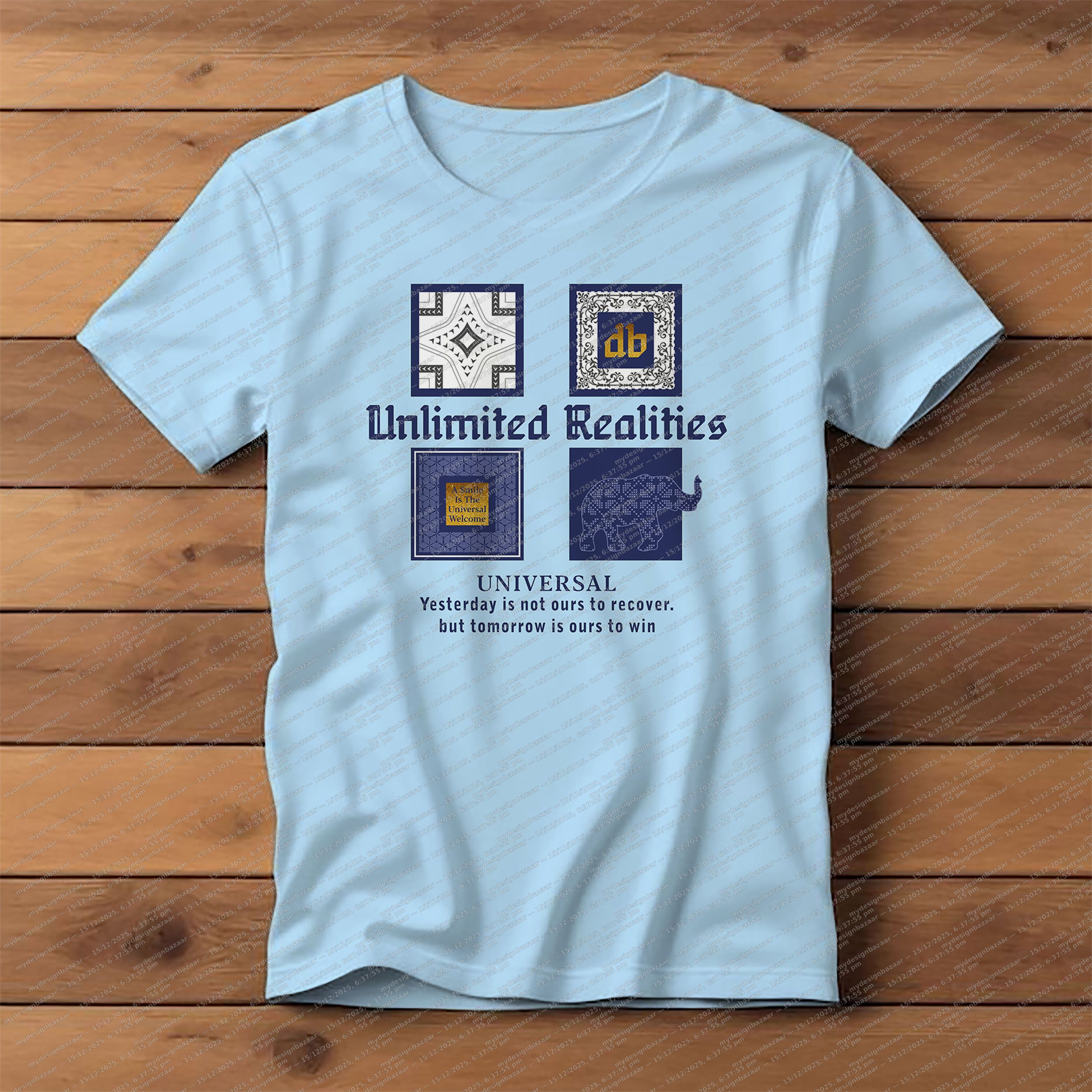Men’s Chest Printed T-Shirt – Contemporary Graphic Style - Image 1