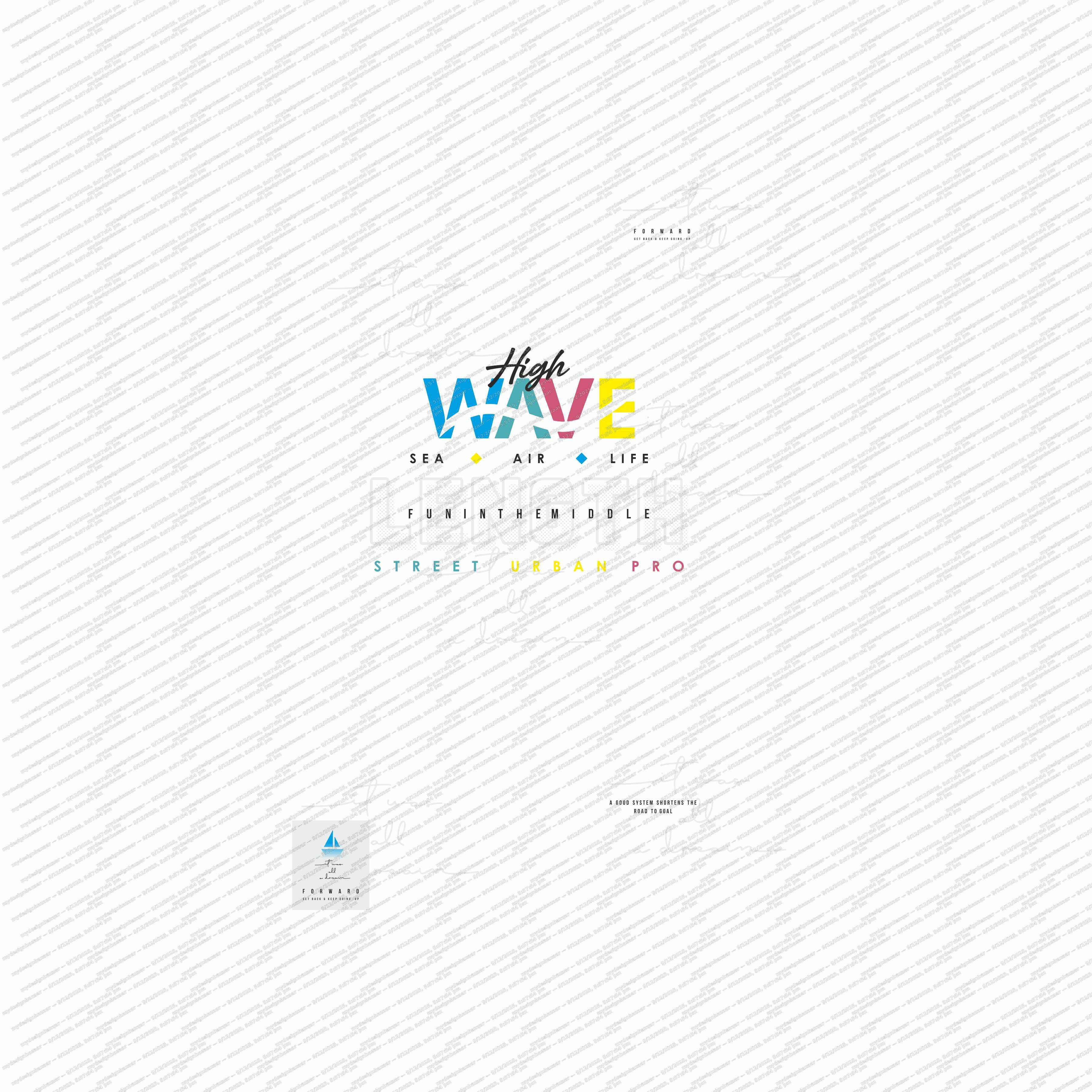 Men’s High Wave Graphics Printed T-Shirt - Image 3