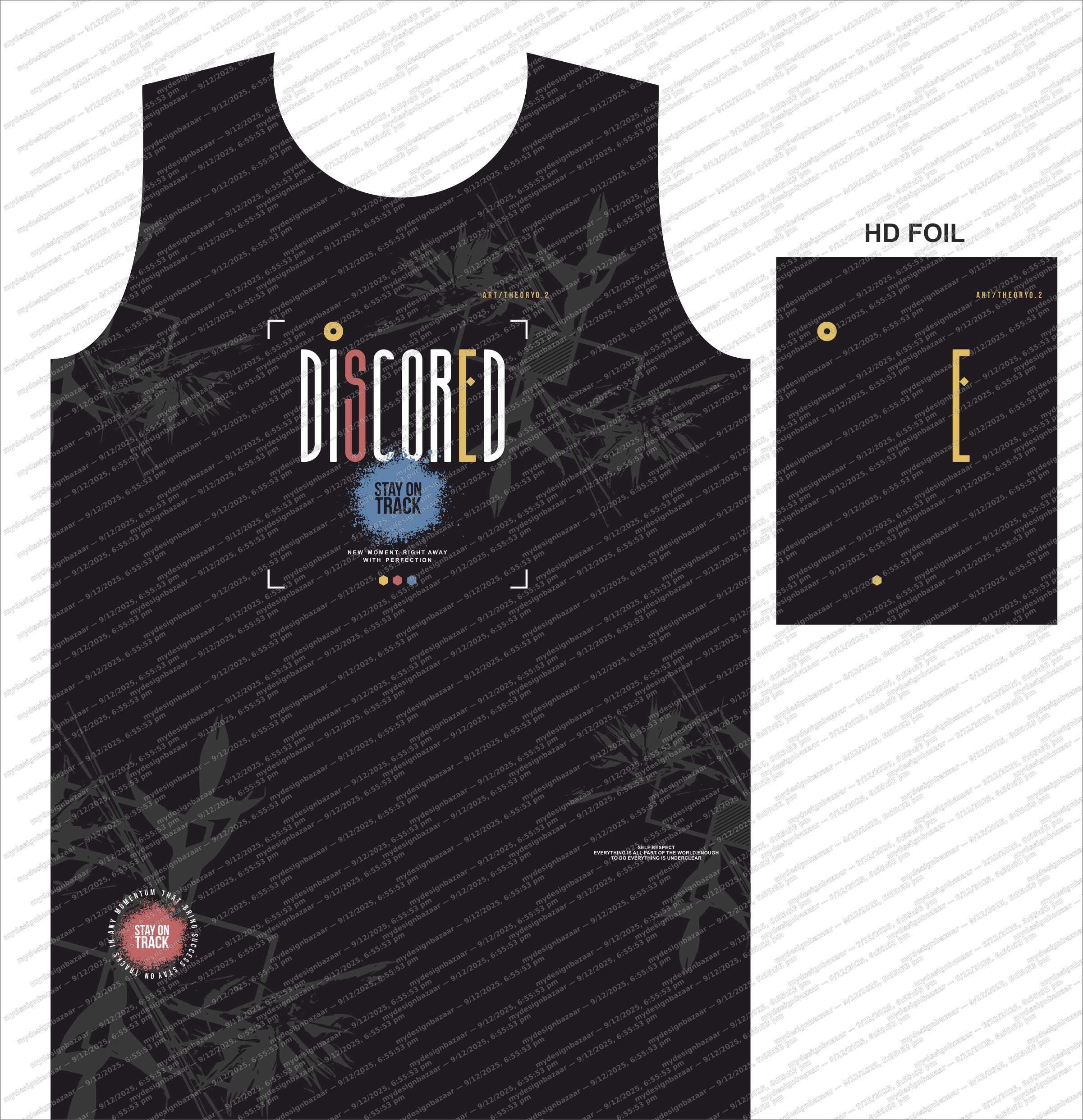 Men’s Discovered Graphics Printed T-Shirt - Image 2
