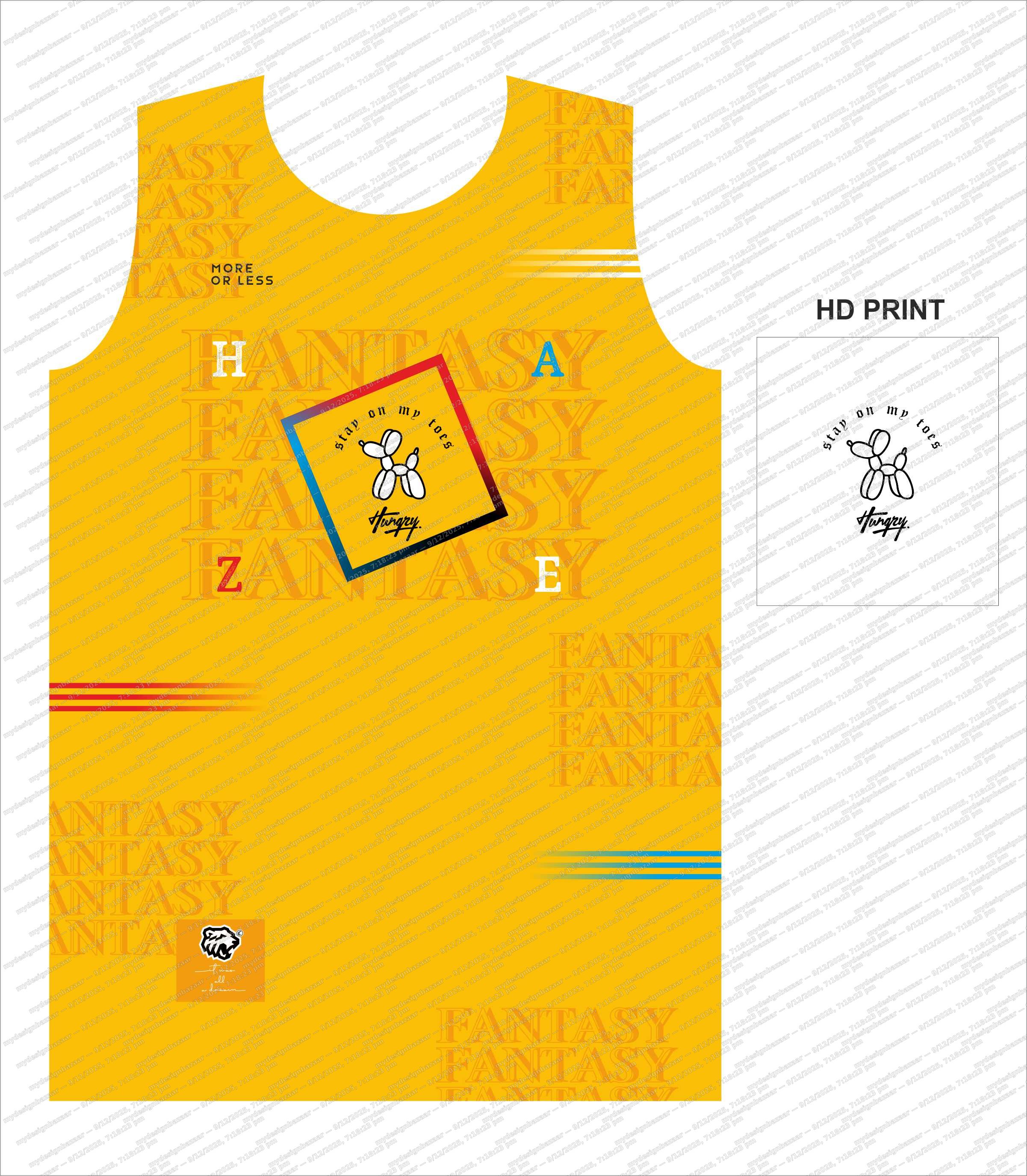 Men’s Fantasy Graphic Printed T-Shirt - Image 2