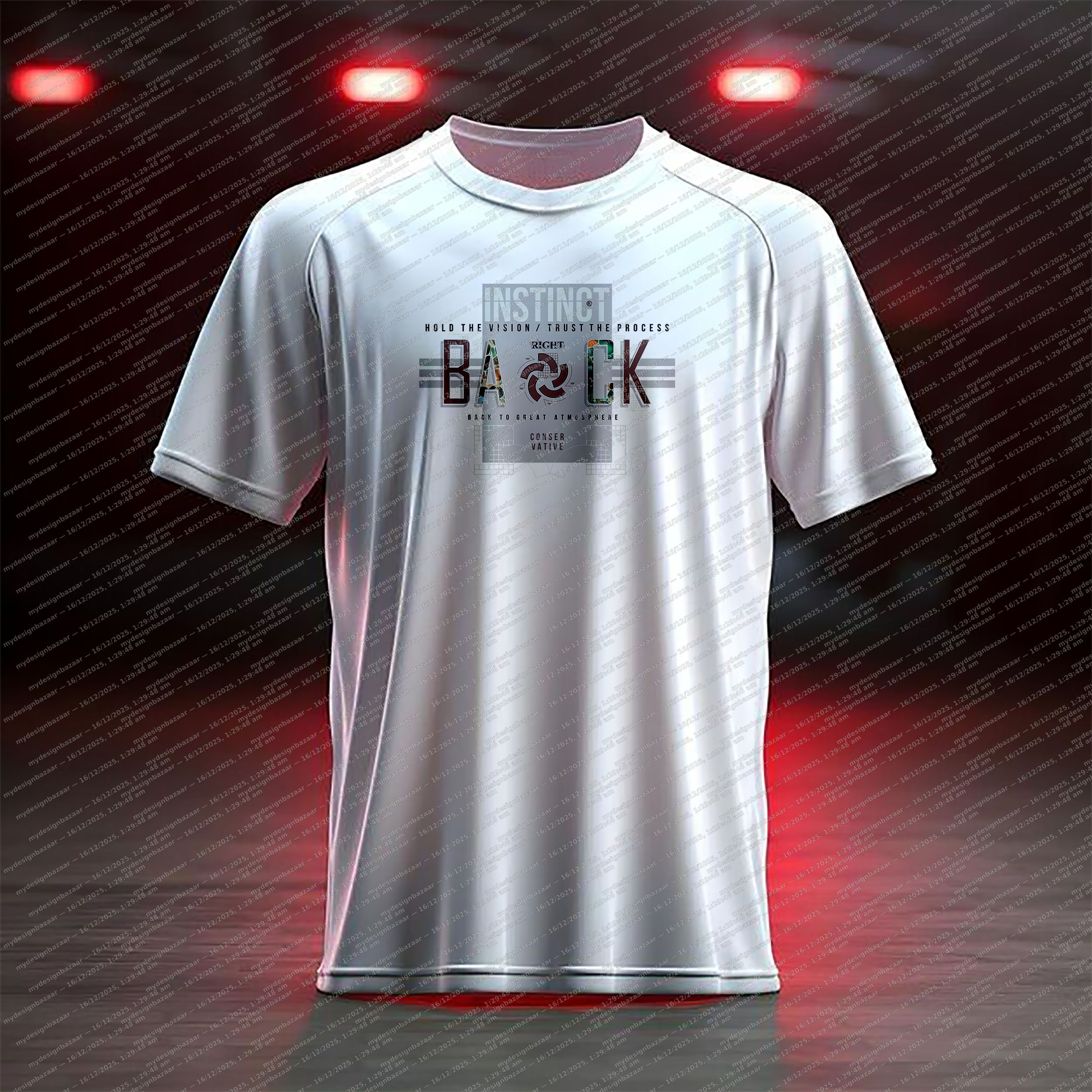 Upgrade your everyday style with this Men’s Chest Printed T-Shirt with Stricker - Image 1
