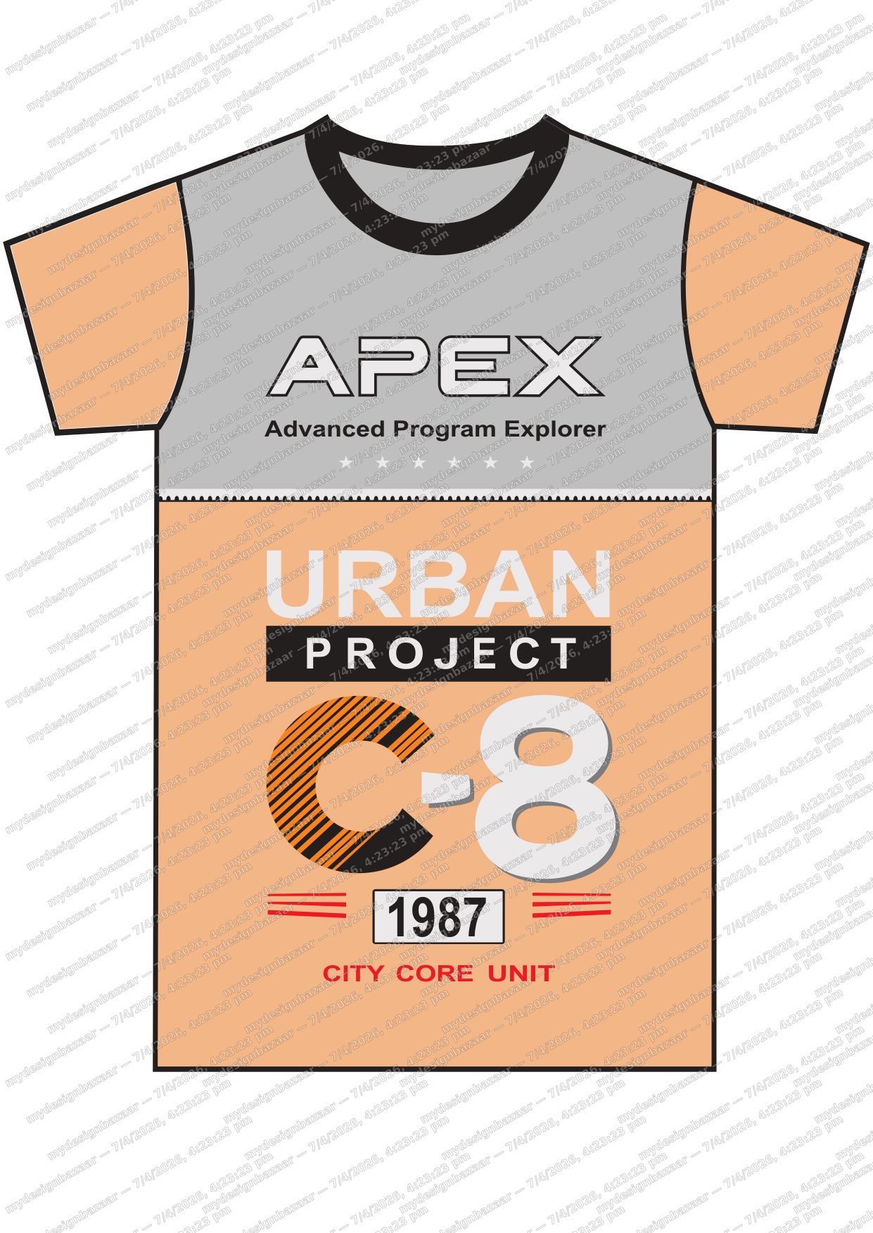 Urban Apex C8 Typography - Image 1