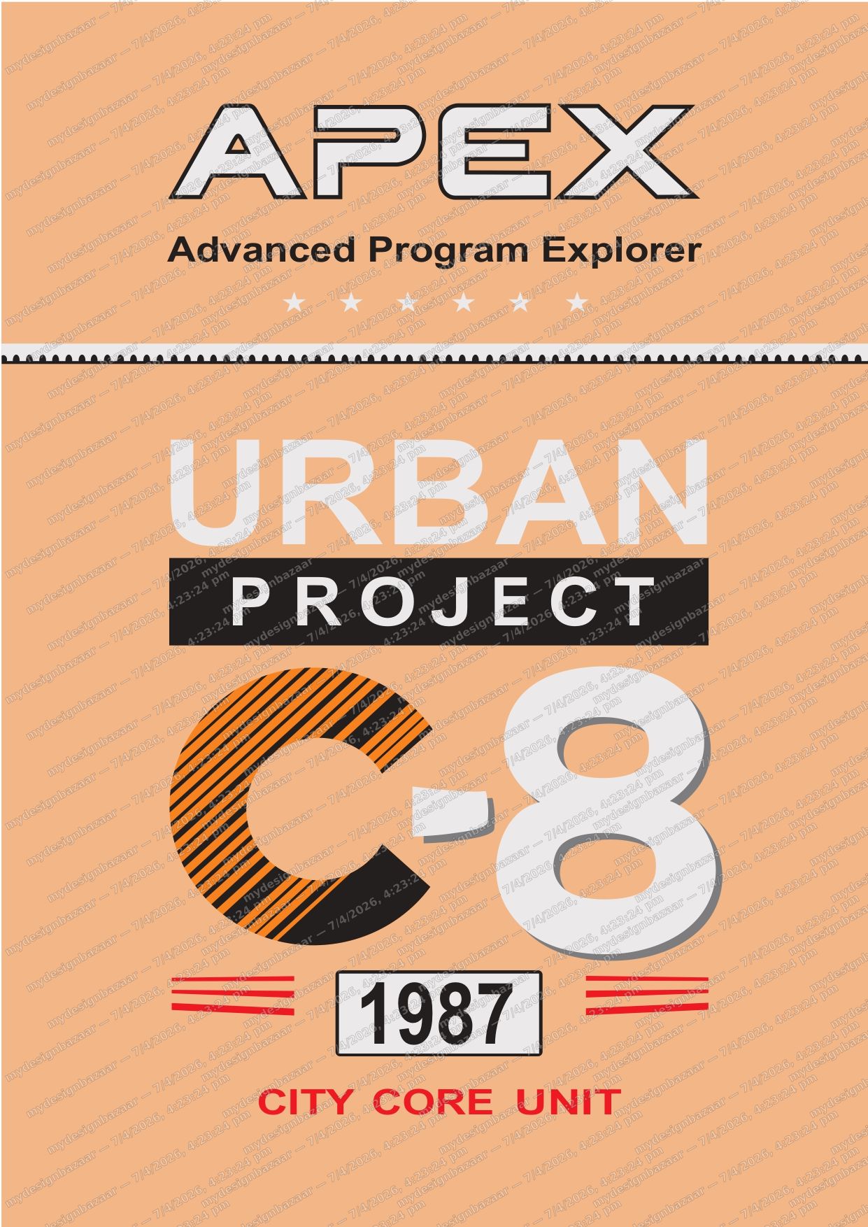 Urban Apex C8 Typography - Image 2